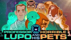 Professor Lupo And His Horrible Pets Logo