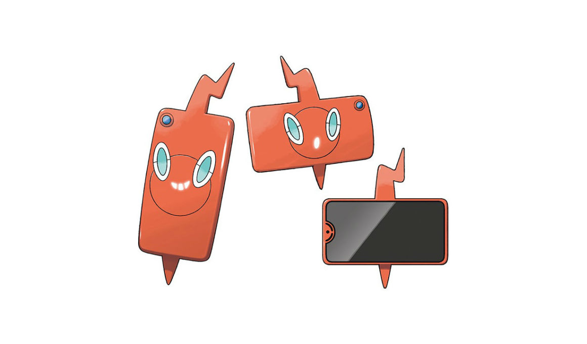 Rotom Phone Pokémon Sword And Shield Artwork