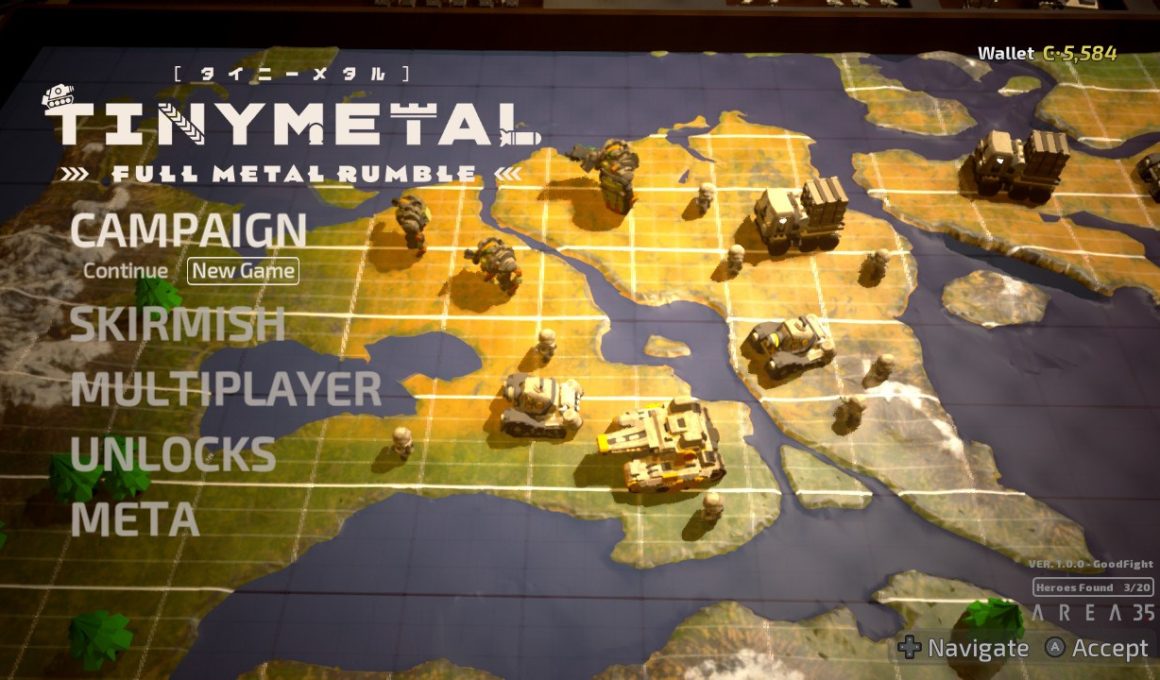 Tiny Metal: Full Metal Rumble Screenshot