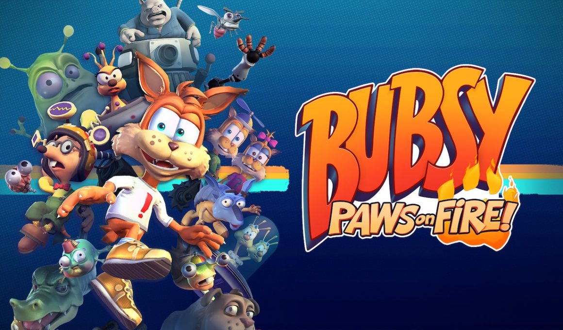 Bubsy: Paws On Fire! Logo
