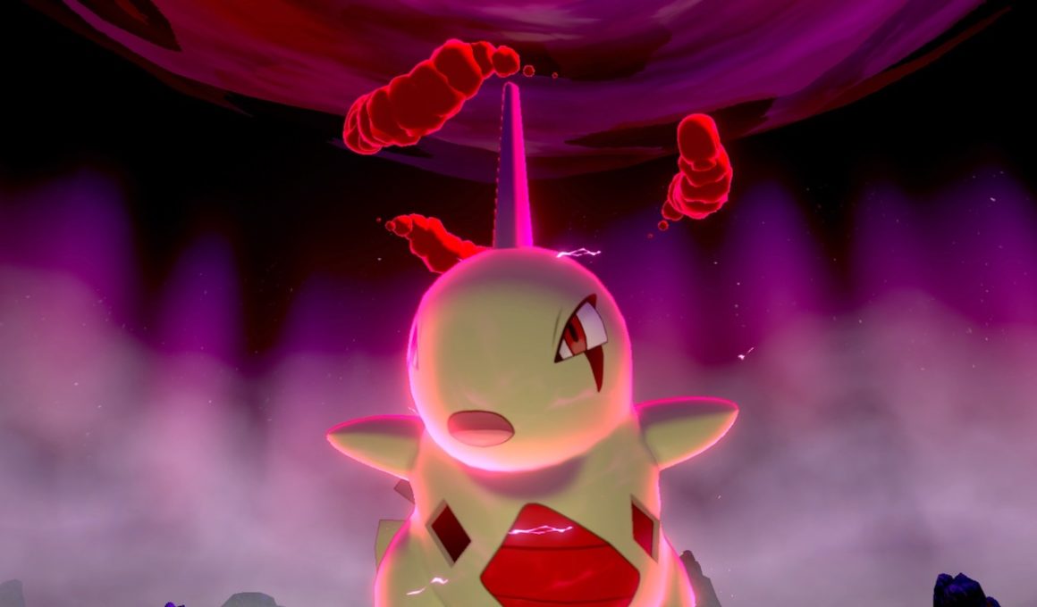 Dynamax Larvitar Pokémon Sword And Shield Screenshot