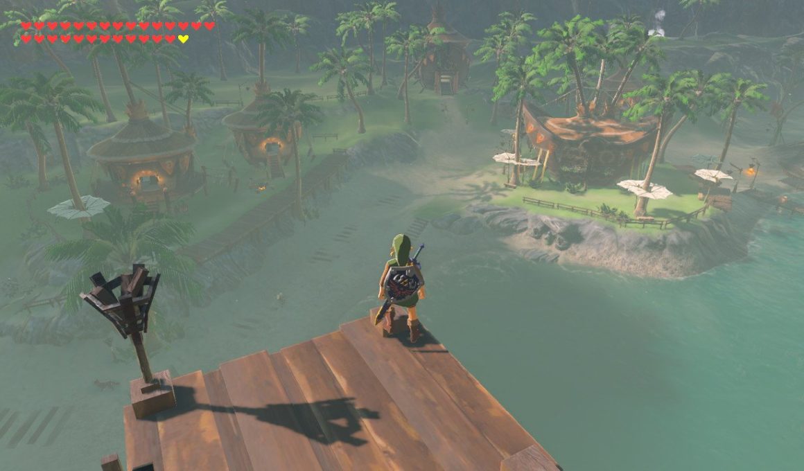 Lurelin Village The Legend Of Zelda: Breath Of The Wild Screenshot