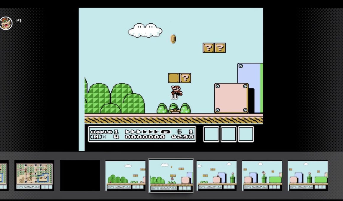 Nintendo Switch Online NES Games Rewind Feature Screenshot
