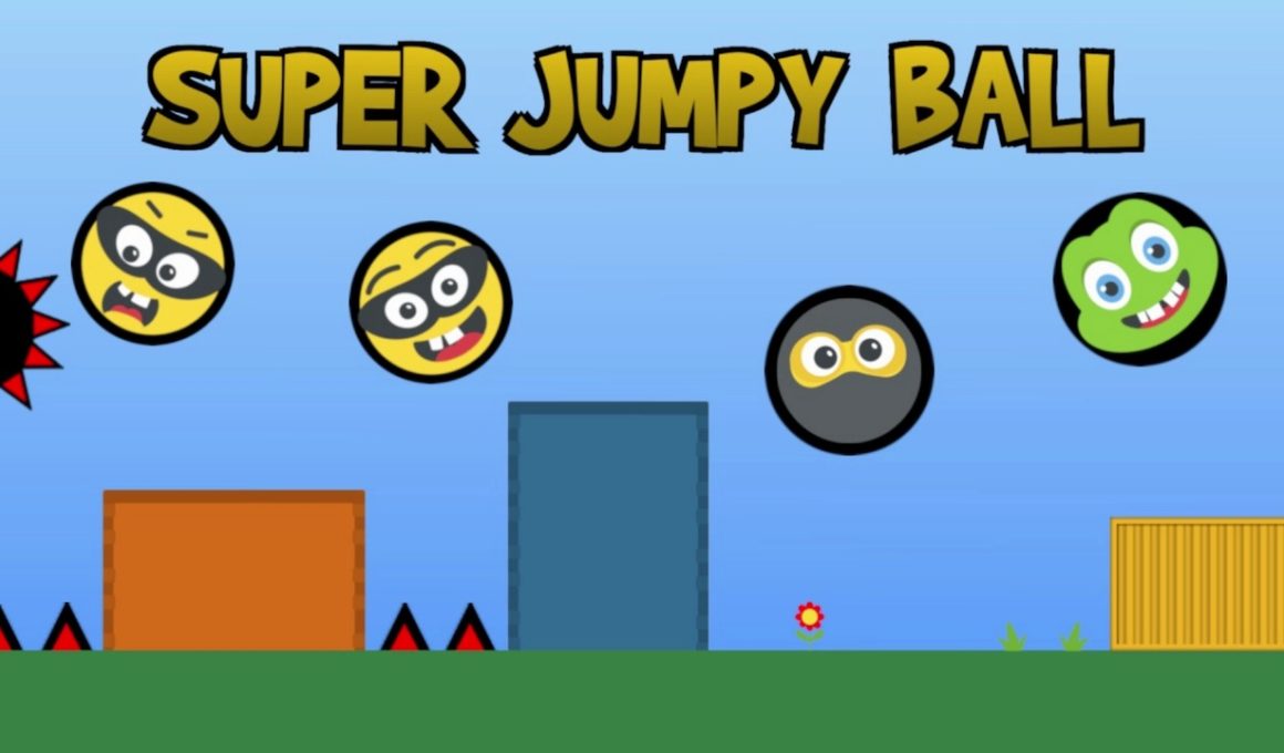 Super Jumpy Ball Logo