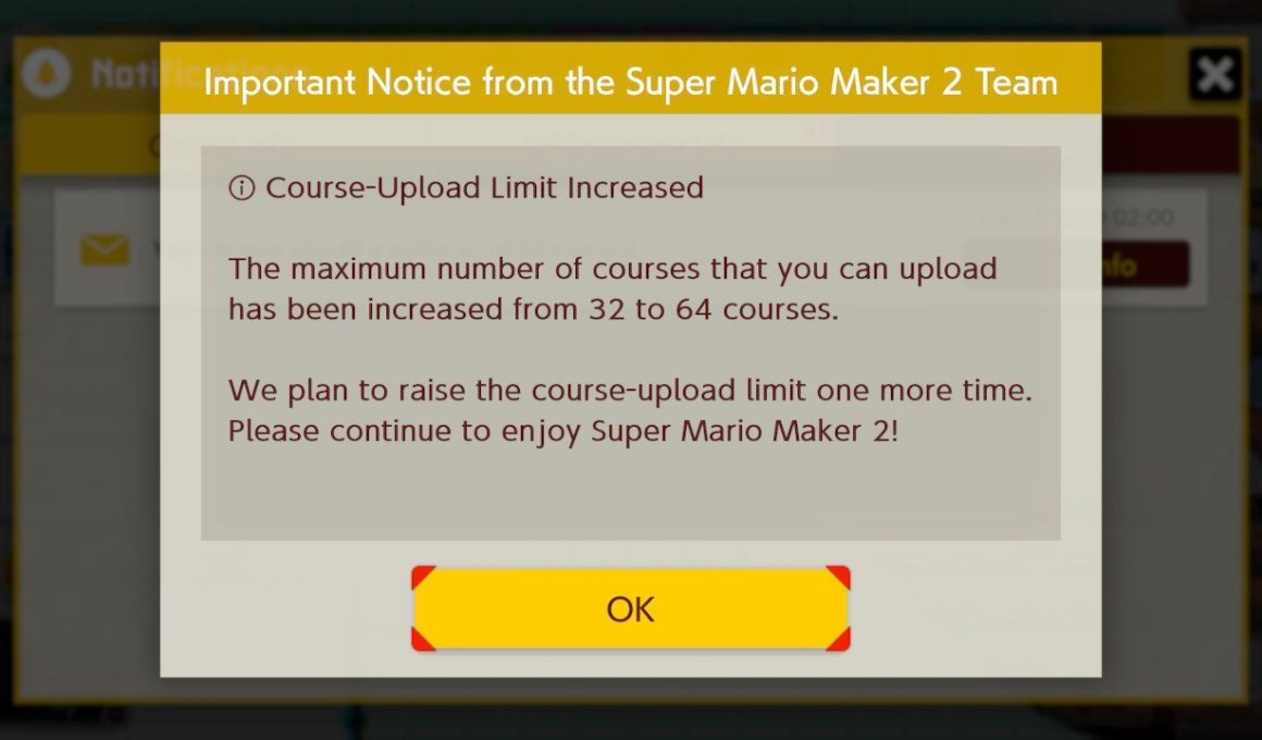Super Mario Maker 2 Update Screenshot