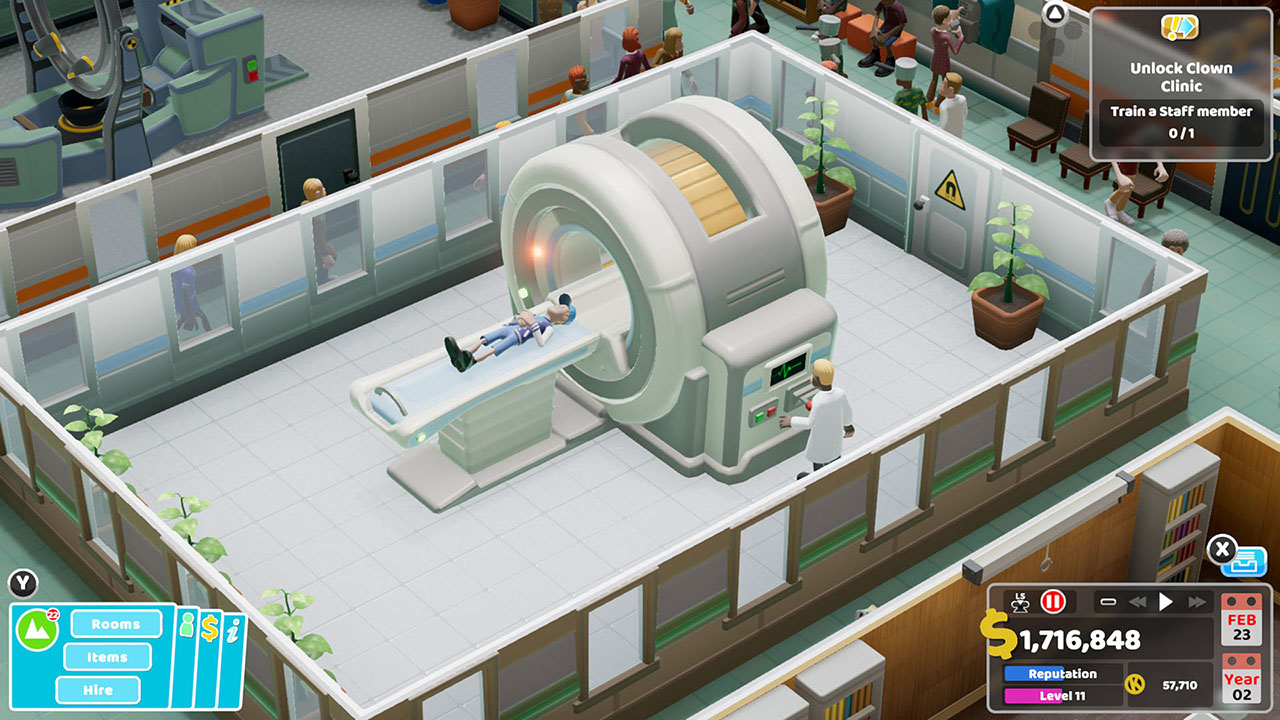 Two Point Hospital Nintendo Switch Screenshot 2