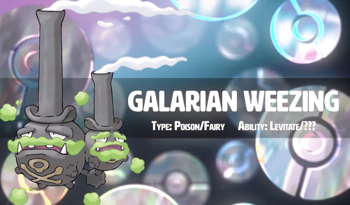 Galarian Weezing Pokémon Sword And Shield Screenshot