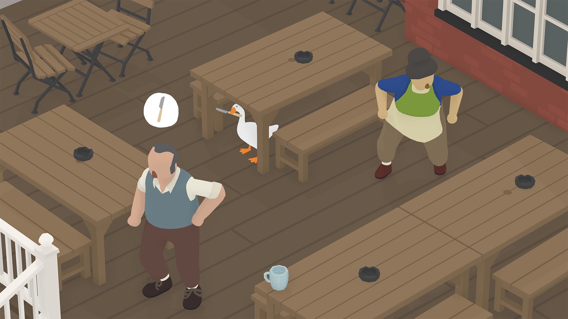 Untitled Goose Game Screenshot 1
