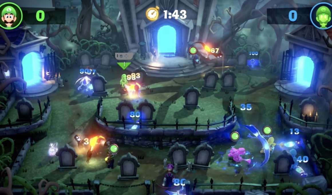 Luigi's Mansion 3 ScreamPark Mode Screenshot
