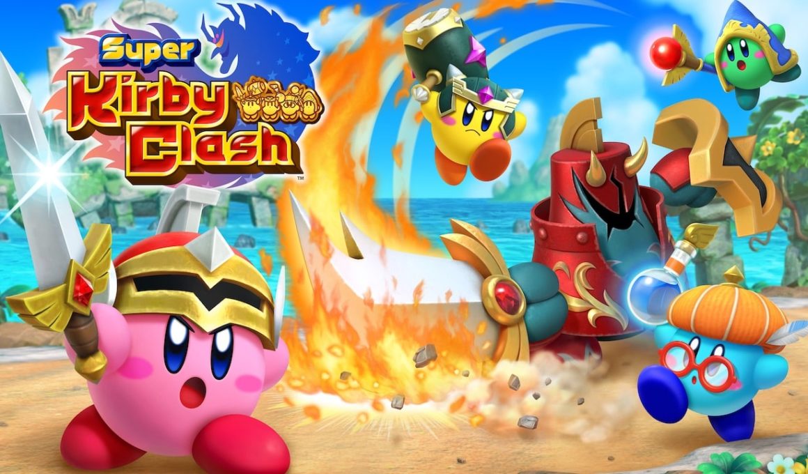 Super Kirby Clash Logo