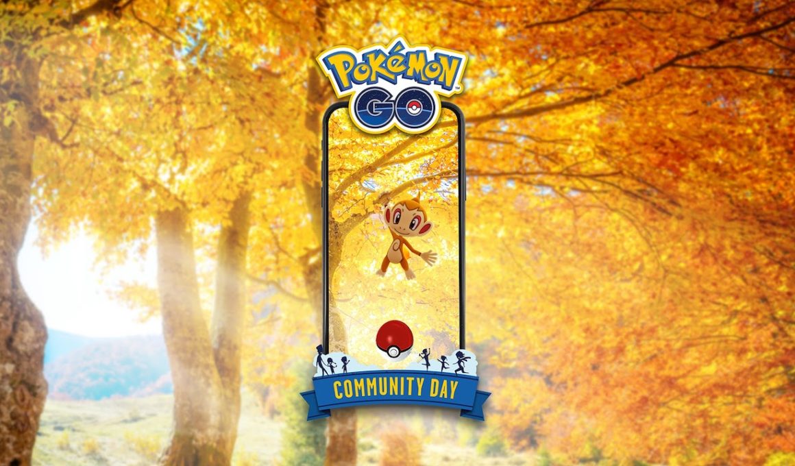 Chimchar Pokémon GO Community Day Screenshot