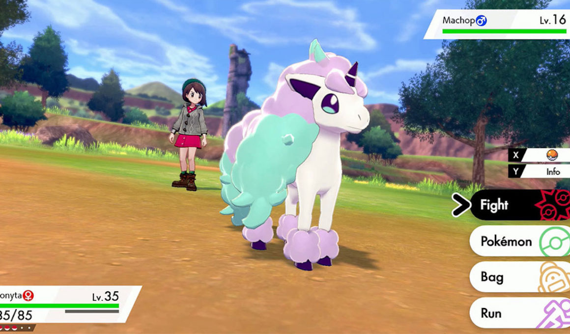 Galarian Ponyta Pokémon Sword And Shield Screenshot