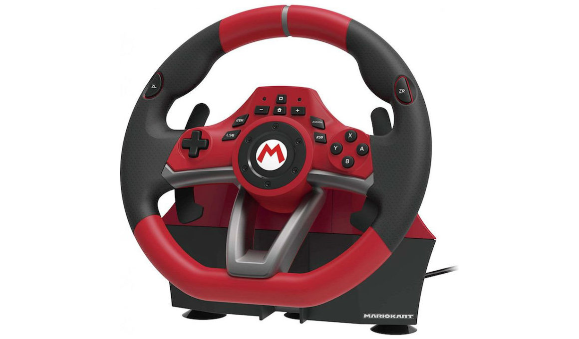 Mario Kart Racing Wheel Pro Deluxe Nintendo Switch Photo