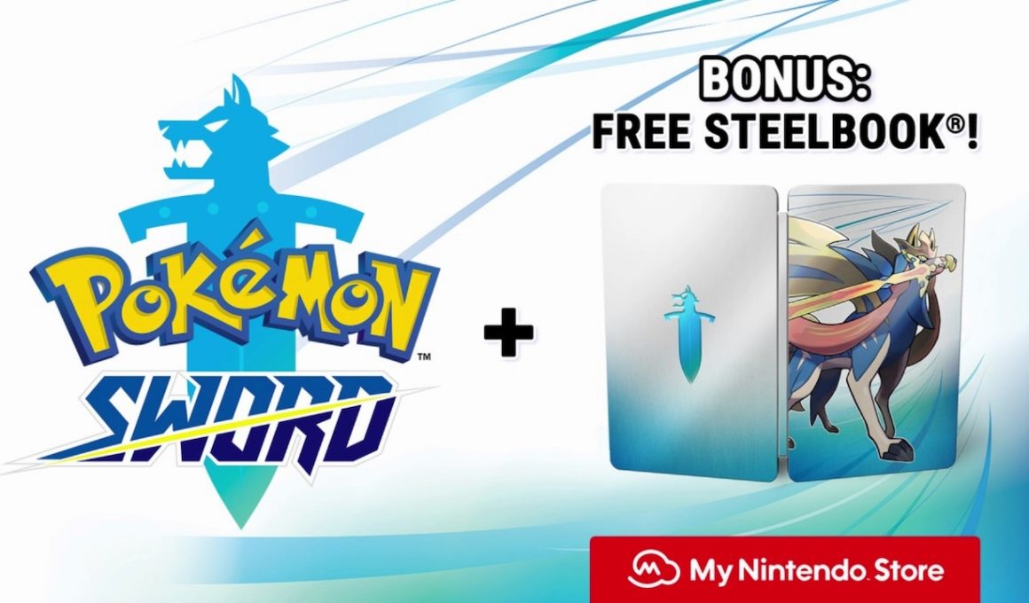 Pokémon Sword Digital Pre-Order Bonus SteelBook Case Screenshot