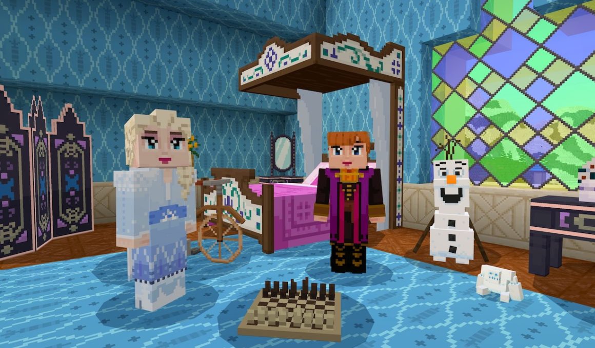 Frozen II Minecraft Adventure Map Screenshot