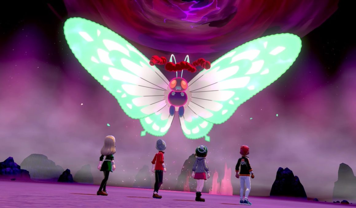 Gigantamax Butterfree Pokémon Sword And Shield Screenshot