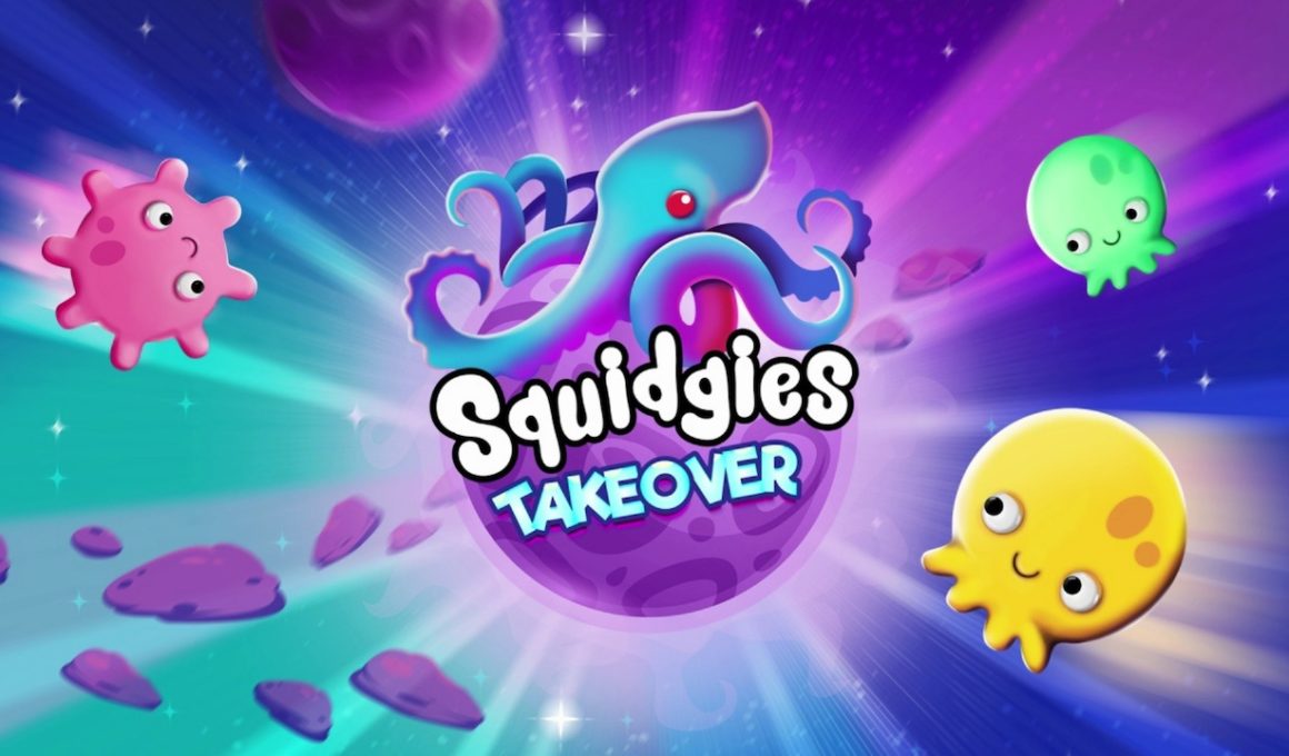 Squidgies Takeover Logo