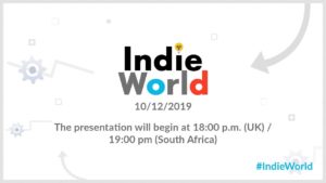Indie World December 2019 Logo
