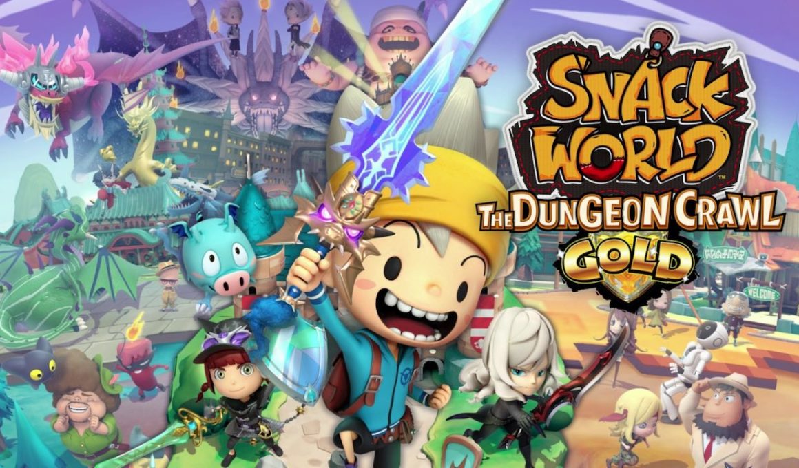 Snack World: The Dungeon Crawl Gold Logo