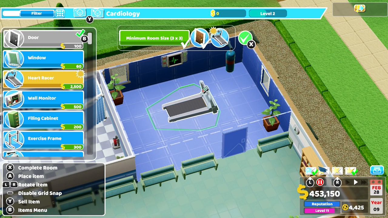 Two Point Hospital Review Screenshot 2