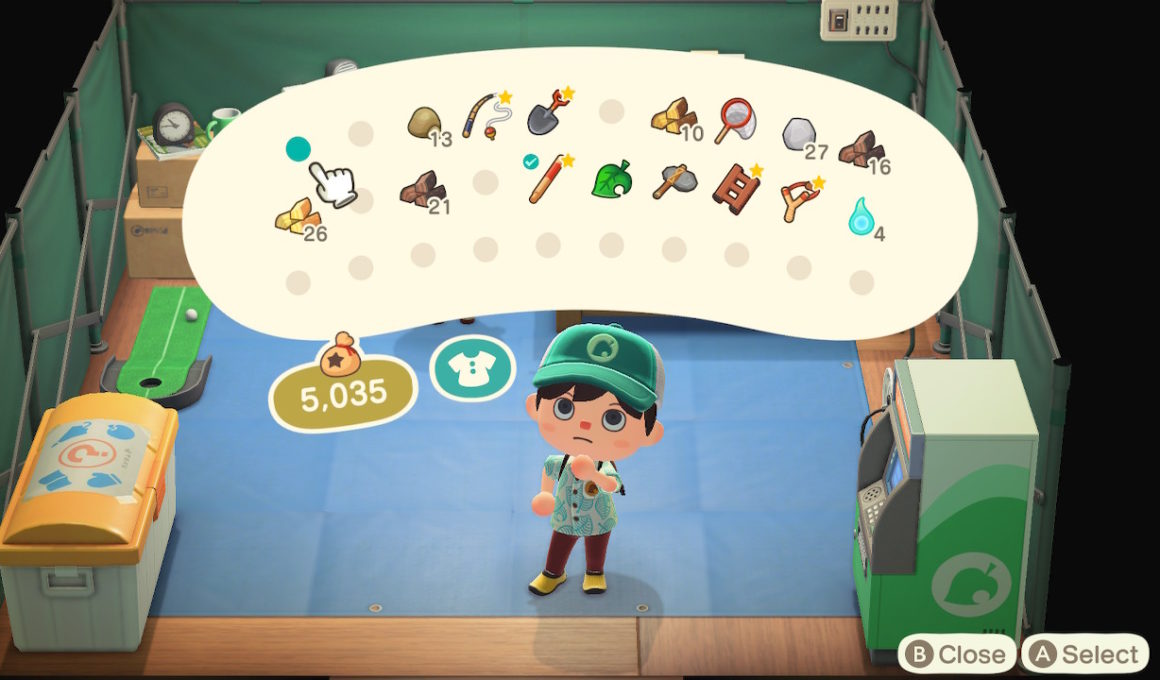 Animal Crossing New Horizons Pocket Organization Guide Screenshot