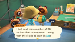 Animal Crossing: New Horizons Axe Screenshot