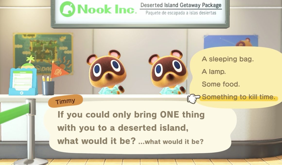 Animal Crossing: New Horizons ONE Thing Screenshot