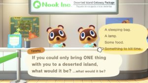 Animal Crossing: New Horizons ONE Thing Screenshot