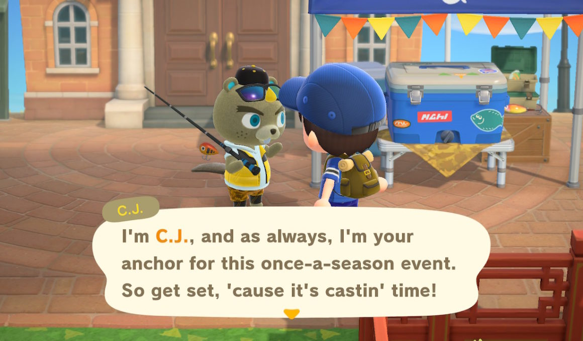 Animal Crossing New Horizons Fishing Tourney Screenshot