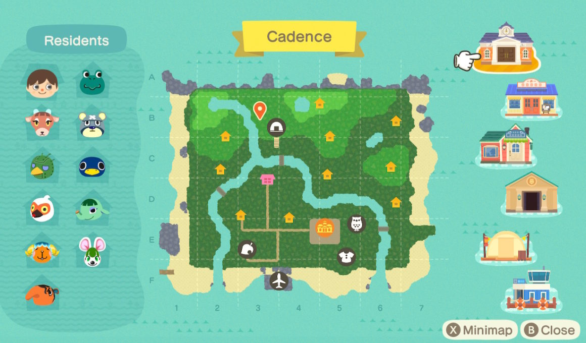 Animal Crossing New Horizons Island Planner Screenshot
