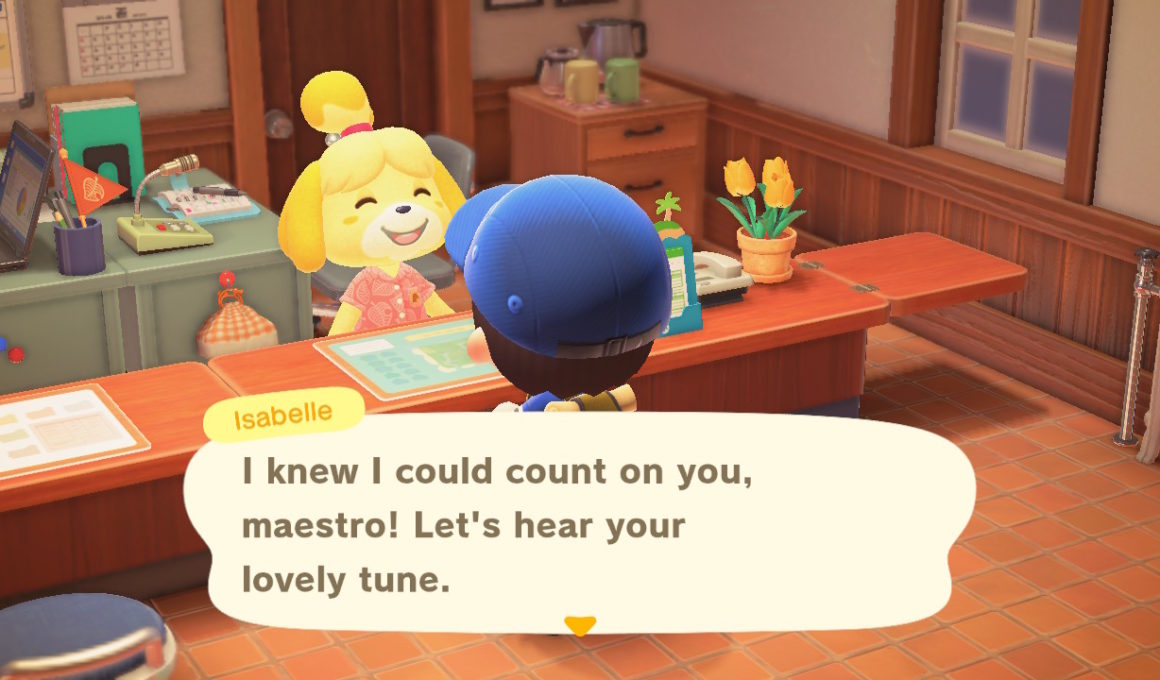Animal Crossing: New Horizons Island Tunes Screenshot