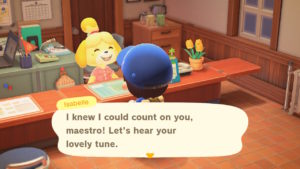 Animal Crossing: New Horizons Island Tunes Screenshot
