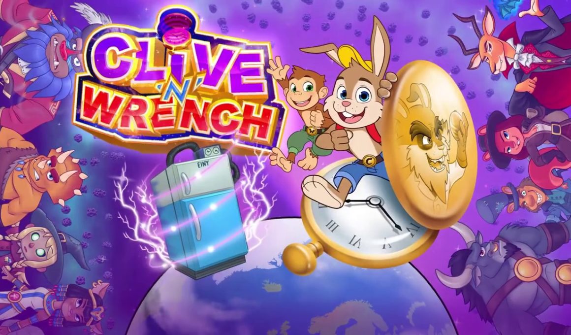 Clive 'N' Wrench Logo