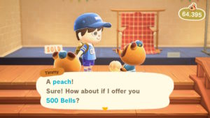 Animal Crossing New Horizons Fruit Prices Screenshot