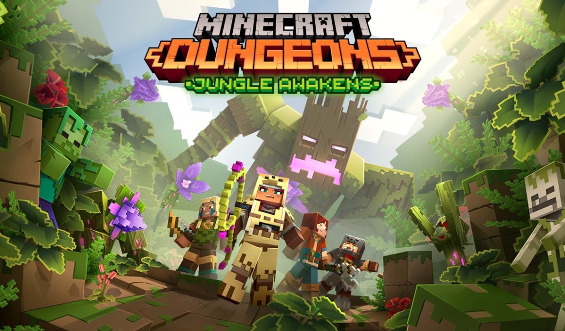 Minecraft Dungeons: Jungle Awakens Logo
