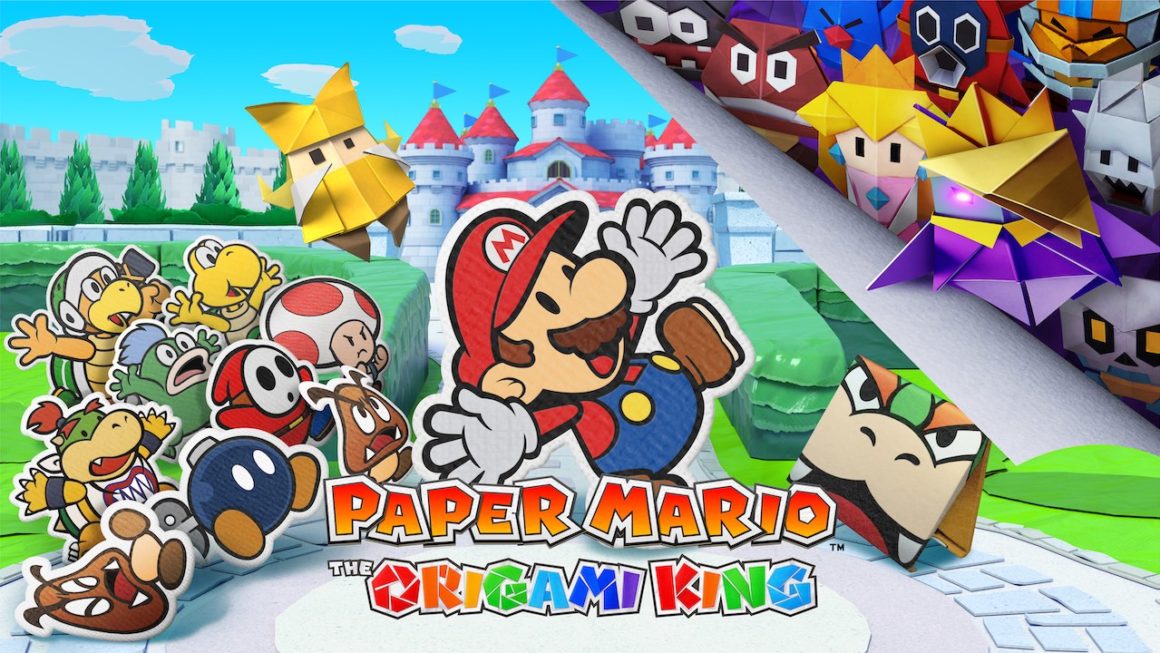 Paper Mario: The Origami King Logo