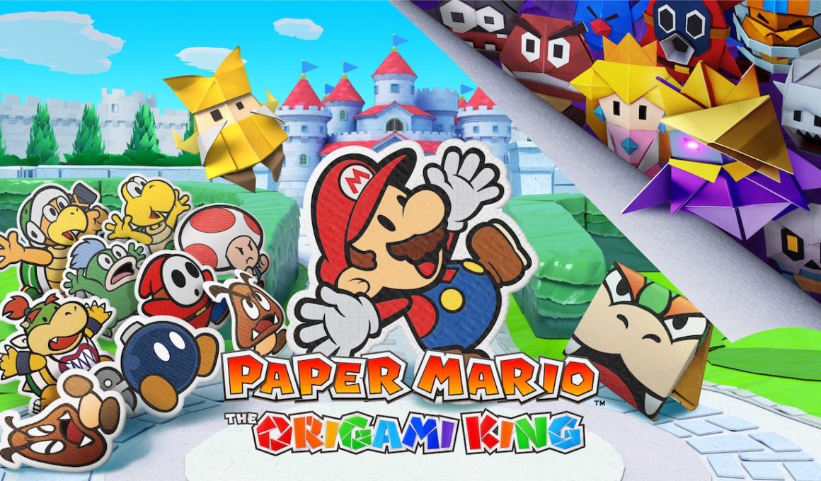 Paper Mario: The Origami King Logo