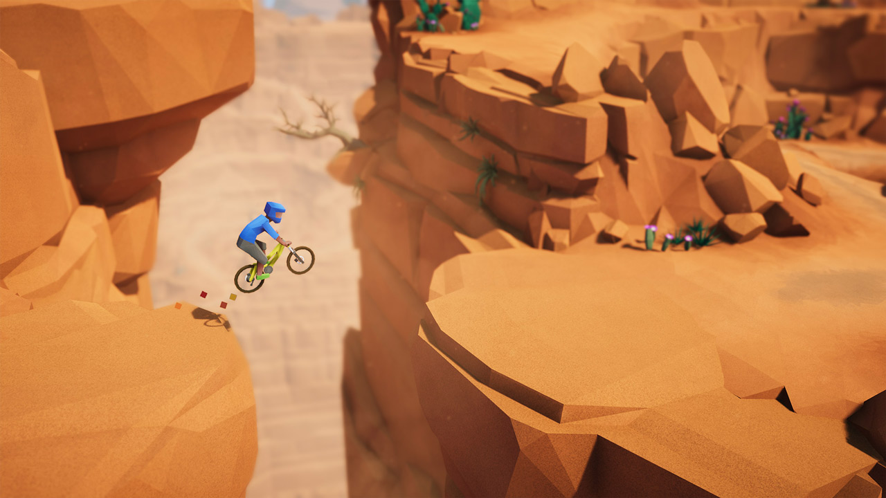 Lonely Mountains: Downhill Review Screenshot 1