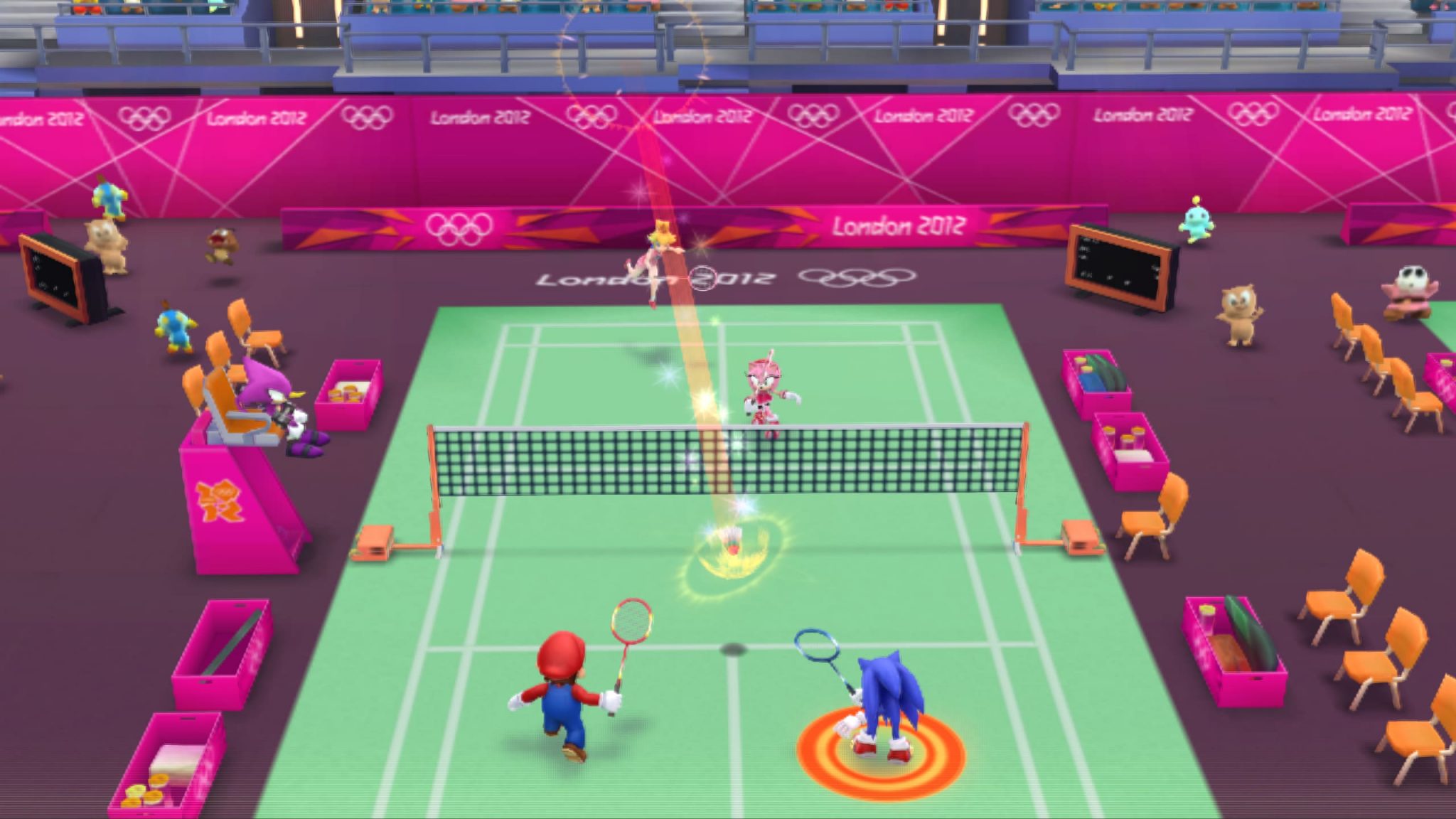 Mario and Sonic at the London 2012 Olympic Games Characters in Motion