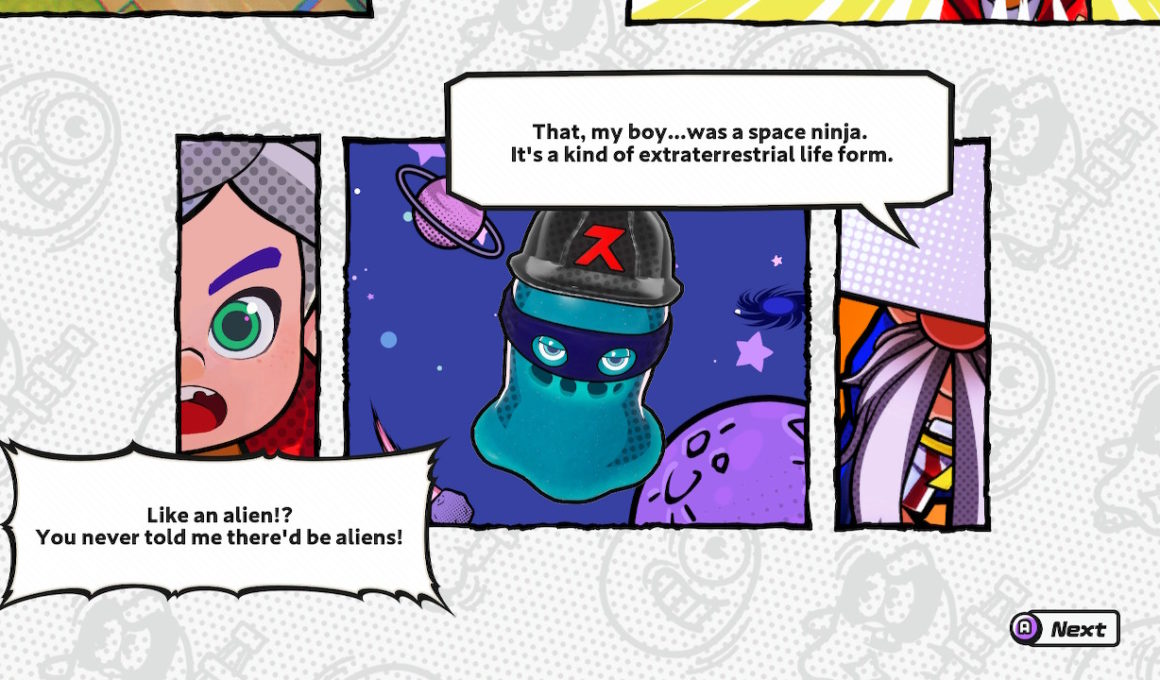 Ninjala Story Mode Screenshot