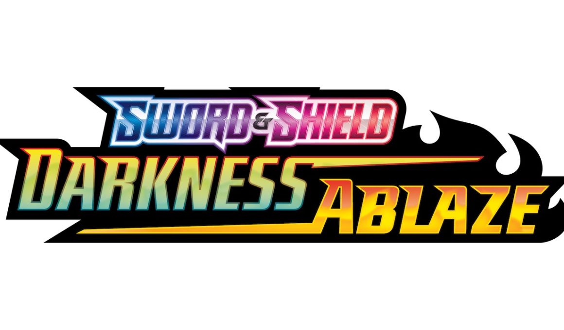 Pokémon TCG: Sword And Shield Darkness Ablaze Logo