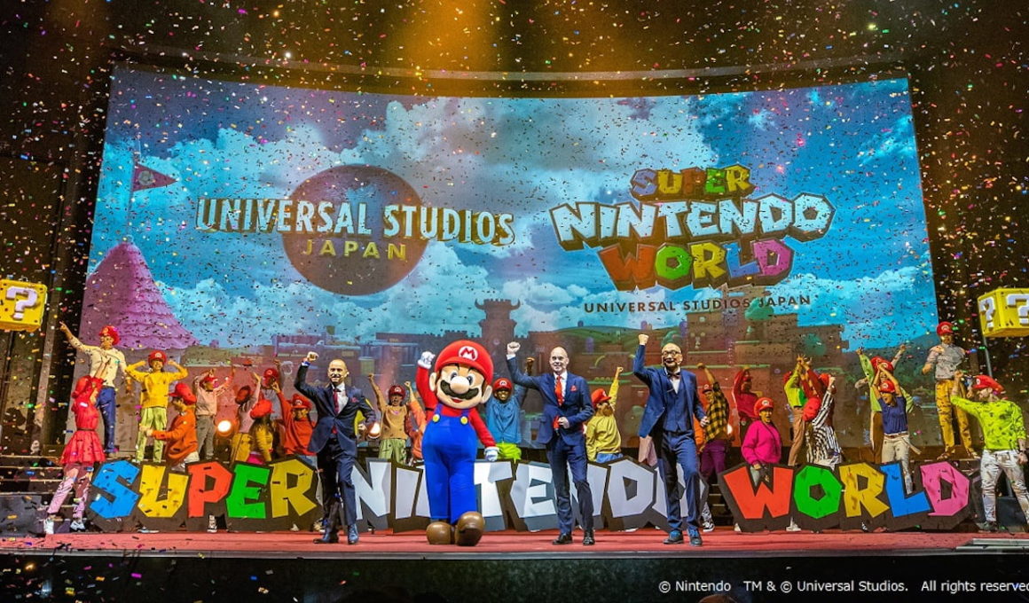 Super Nintendo World Press Conference Photo