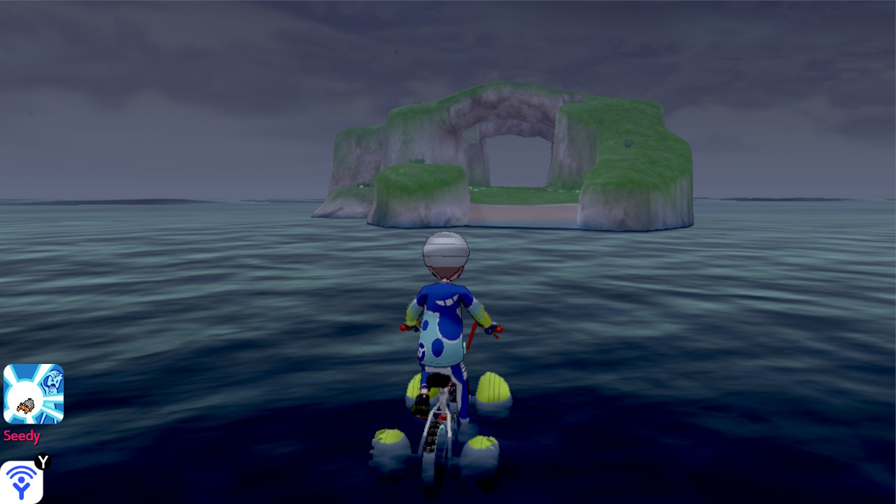 Workout Sea Pokémon Sword and Shield Screenshot