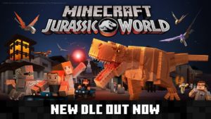 Minecraft Jurassic World Logo