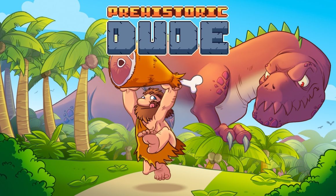 Prehistoric Dude Logo