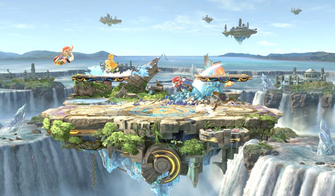 Super Smash Bros. Ultimate Small Battlefield Screenshot
