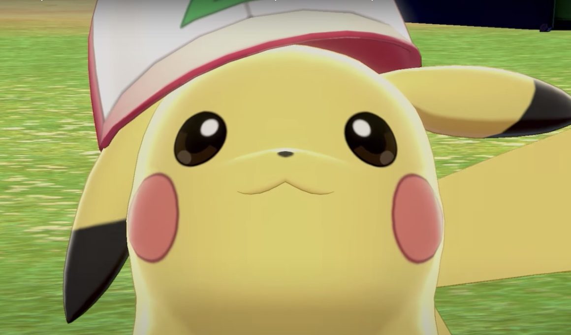 Ash Hat Pikachu Pokémon Sword And Shield Screenshot