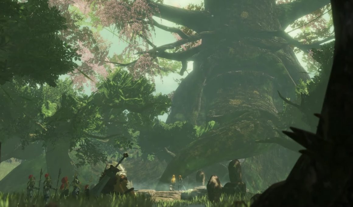 Hyrule Warriors: Age Of Calamity Great Deku Tree Screenshot