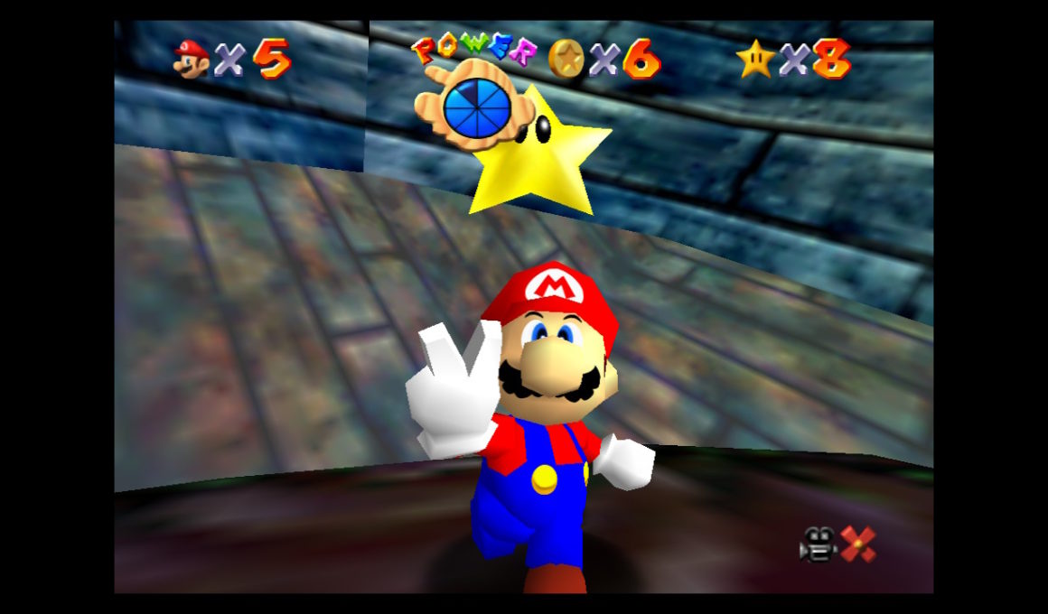 Super Mario 64 Jolly Roger Bay Screenshot