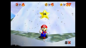 Super Mario 64 Snowman’s Land Screenshot 1